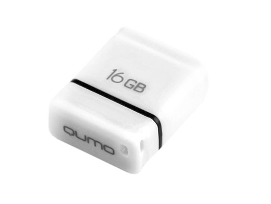 USB Флеш QUMO 16GB Nano White